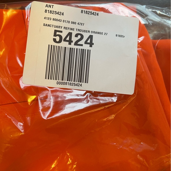 Anthropologie NWT Sz 27 side slit w/pockets trouser pants; beautifully tailored - Picture 9 of 16